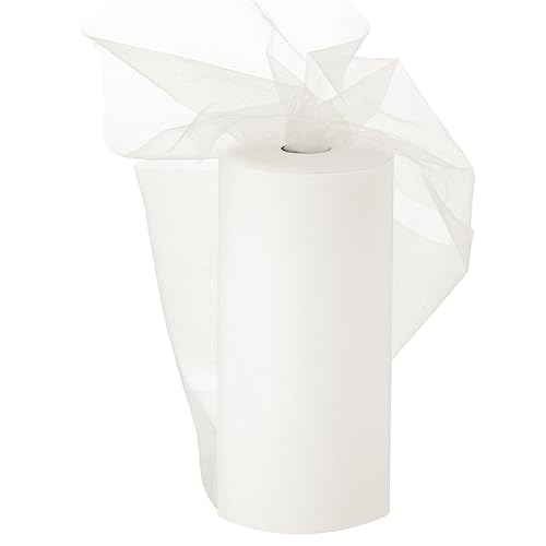 Tüll Rollen Stoff Cremefarben 30cm x 92m, EUBSWA Tüllband Tüll Rolle für Hochzeit Party Tutu Rock Bankett Kleidung Deko Handwerk, Tüll Rollen Stoff Cremefarben 30cm x 92m, EUBSWA Tüllband Tüll Rolle für Hochzeit Party Tutu Rock Bankett Kleidung Deko Handwerk, von EUBSWA