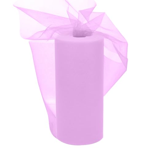 Tüll Rollen Stoff Hellviolett 30cm x 92m, EUBSWA Tüllband Tüll Rolle für Hochzeit Party Tutu Rock Bankett Kleidung Deko Handwerk Tüll Rollen Stoff Hellviolett 30cm x 92m, EUBSWA Tüllband Tüll Rolle für Hochzeit Party Tutu Rock Bankett Kleidung Deko Handwerk von EUBSWA