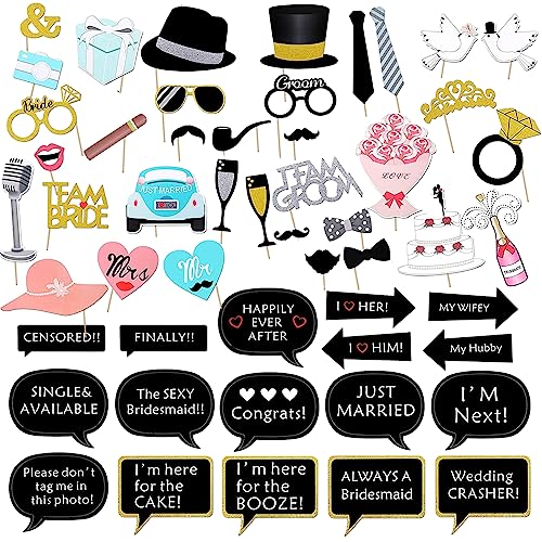 EUDUQ 52 Stück Fotobox Accessoires Hochzeit,Foto Requisiten Hochzeit Foto Booth Props Fotoautomat Requisiten Mode Fotoboxzubehör für Wedding JGA Partydeko Geburtstag EUDUQ 52 Stück Fotobox Accessoires Hochzeit,Foto Requisiten Hochzeit Foto Booth Props Fotoautomat Requisiten Mode Fotoboxzubehör für Wedding JGA Partydeko Geburtstag von EUDUQ