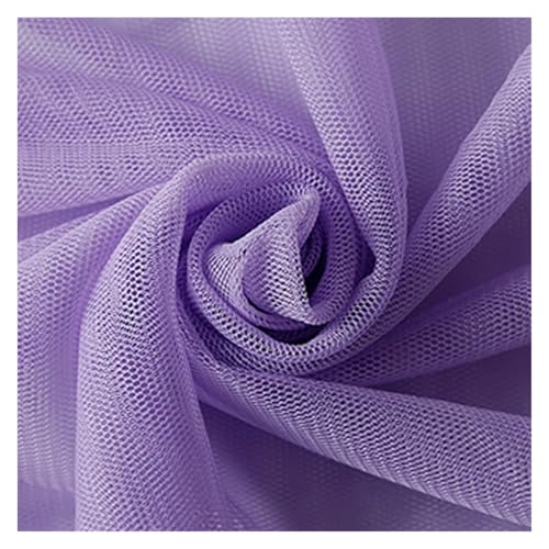 160 x 100/500 cm weicher Netzstoff, verschlüsseltes Hochzeitskleid-Material, DIY-Vorhänge, Moskitonetz und dekoratives Handwerk, leichtes und strapazierfähiges Stricktuch (14.160 x 200 cm) von EUIYCBA