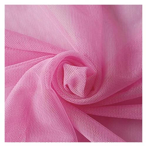 160 x 100/500 cm weicher Netzstoff, verschlüsseltes Hochzeitskleid-Material, DIY-Vorhänge, Moskitonetz und dekoratives Handwerk, leichtes und strapazierfähiges Stricktuch (18,160 x 200 cm) von EUIYCBA