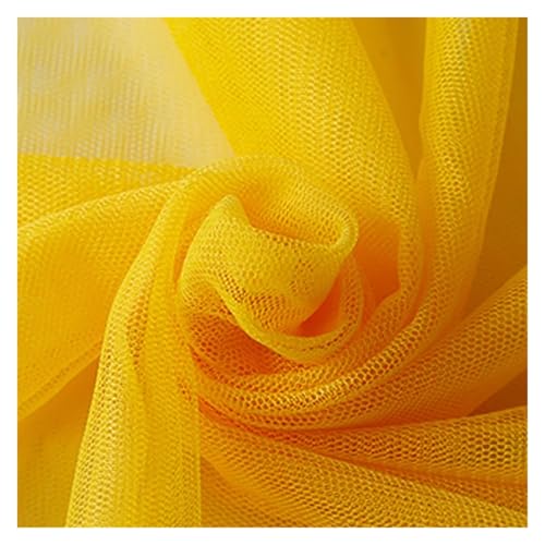 160 x 100/500 cm weicher Netzstoff, verschlüsseltes Hochzeitskleid-Material, DIY-Vorhänge, Moskitonetz und dekoratives Handwerk, leichtes und strapazierfähiges Stricktuch (2.160 x 200 cm) von EUIYCBA