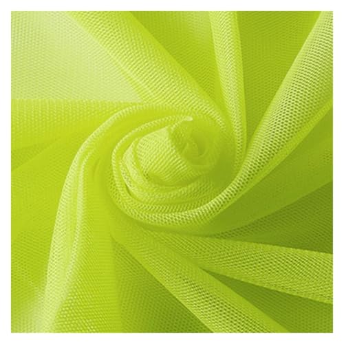 160 x 100/500 cm weicher Netzstoff, verschlüsseltes Hochzeitskleid-Material, DIY-Vorhänge, Moskitonetz und dekoratives Handwerk, leichtes und strapazierfähiges Stricktuch (21.160 x 500 cm) von EUIYCBA