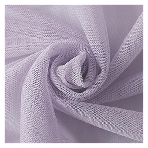 160 x 100/500 cm weicher Netzstoff, verschlüsseltes Hochzeitskleid-Material, DIY-Vorhänge, Moskitonetz und dekoratives Handwerk, leichtes und strapazierfähiges Stricktuch (34,160 x 100 cm) von EUIYCBA