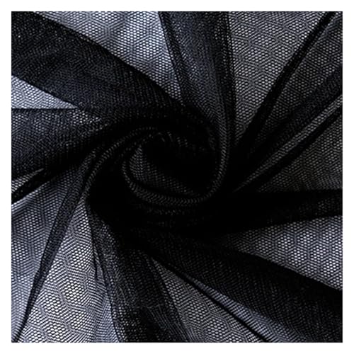 160 x 100/500 cm weicher Netzstoff, verschlüsseltes Hochzeitskleid-Material, DIY-Vorhänge, Moskitonetz und dekoratives Handwerk, leichtes und strapazierfähiges Stricktuch (8.160 x 200 cm) von EUIYCBA