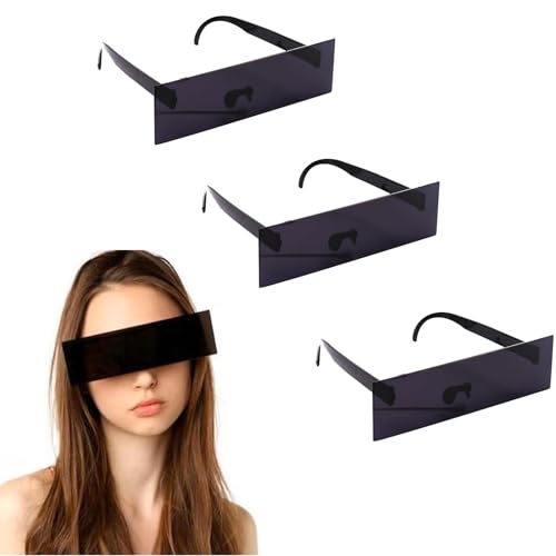 EULAPGOE 3 Stück Zensur Brille Sonnenbrille, Pixelig Mosaik Brille Lustige Party Sonnenbrille Festival Brille für Karneval Fasching Party Cosplay Kostüm Zubehör EULAPGOE 3 Stück Zensur Brille Sonnenbrille, Pixelig Mosaik Brille Lustige Party Sonnenbrille Festival Brille für Karneval Fasching Party Cosplay Kostüm Zubehör von EULAPGOE