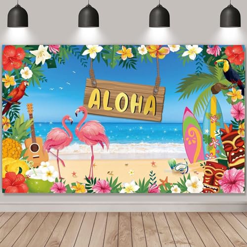 EULAPGOE Hawaiisch Party Dekoration Zubehör Strand Hintergrund Party Banner Luau Party Foto Stand Hintergrund Banner für Luau Party Dekorationen für Aloha Themen Partys EULAPGOE Hawaiisch Party Dekoration Zubehör Strand Hintergrund Party Banner Luau Party Foto Stand Hintergrund Banner für Luau Party Dekorationen für Aloha Themen Partys von EULAPGOE