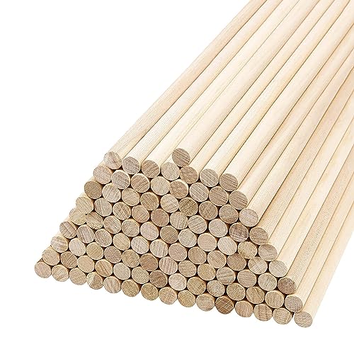 Holzstäbchen Holzstäbe zum Holzstäbe zum Basteln, 80 Stück Holzstäbchen Natürlicher Holzstab Holzstäbchen zum Basteln 8mm Rundhölzer Bastelhölzer unbehandeltes Bambusholz Holzstab für Holzarbeit, Holzstäbchen Holzstäbe zum Holzstäbe zum Basteln, 80 Stück Holzstäbchen Natürlicher Holzstab Holzstäbchen zum Basteln 8mm Rundhölzer Bastelhölzer unbehandeltes Bambusholz Holzstab für Holzarbeit, von EULAPGOE