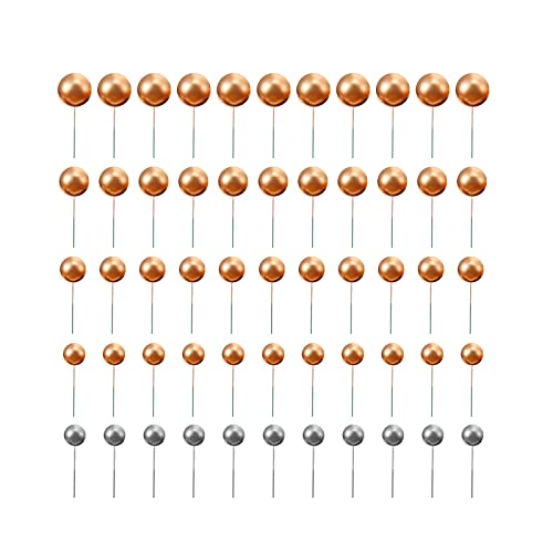 Tortendeko Kugeln, Kuchen Tortendeko Kugeln Cake Topper,50 Stück Kuchen-Dekoration goldene Kugeln, Schaum Ball Kuchen Picks Cupcake DIY Kuchen Insert Topper Geburtstag Kuchen Dekoration, für von EULAPGOE