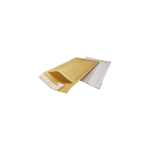 eurokraft | basic | Luftpolster-Versandtasche | Selbstklebeverschluss | LxB 275 x 200 mm | weiß | VE 100 Stk von EUROKRAFT