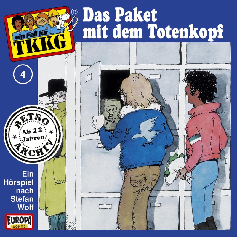 TKKG Retro-Archiv - 4 - TKKG - Folge 04: Das Paket mit dem Totenkopf - H.g. Francis (Hörbuch-Download) von EUROPA/Sony Music Family Entertainment