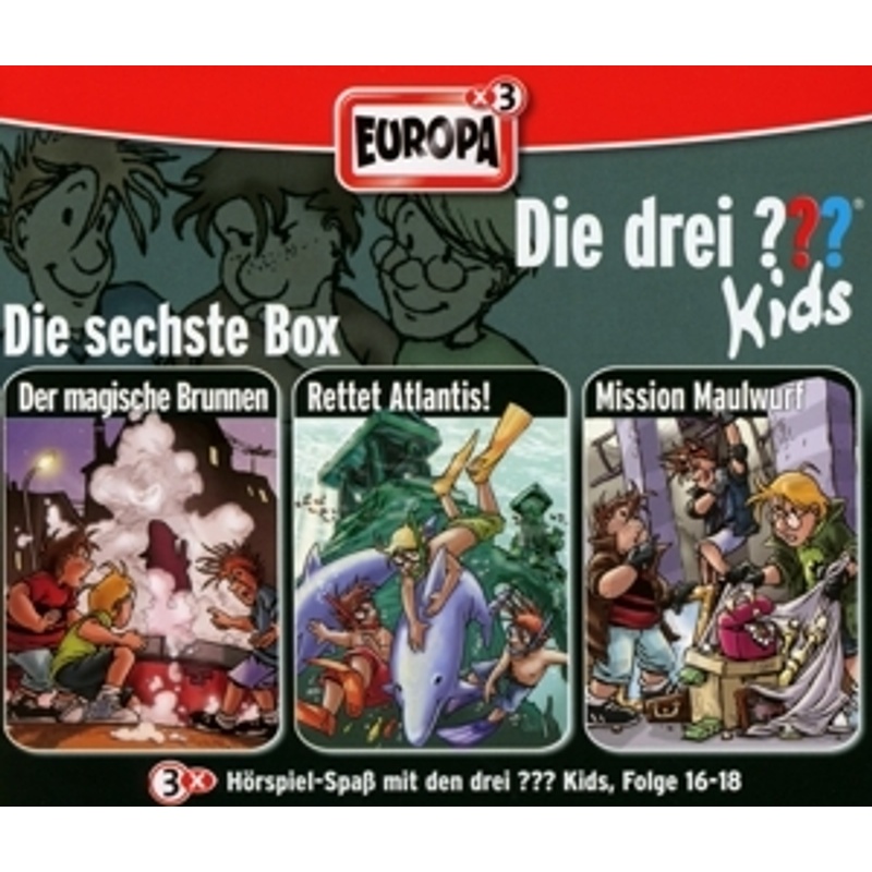 Die Drei ???-Kids.Box.6,3 Audio-Cds - Ulf Blanck (Hörbuch) von EUROPA