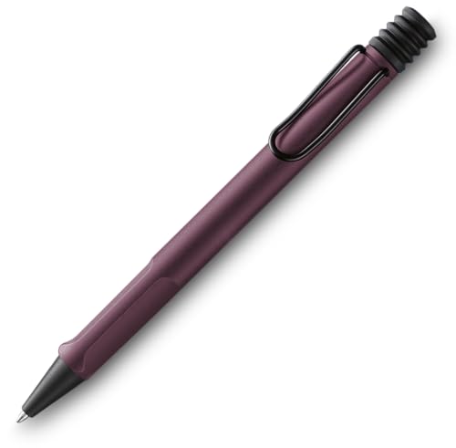 LAMY safari Kugelschreiber mit ergonomischem Griff & Strichstärke M - für angenehm langes Schreiben - aus robustem ASA Kunststoff - inklusive Großraummine M 16 (keine Geschenkbox, Scarlet) von EUROPENS