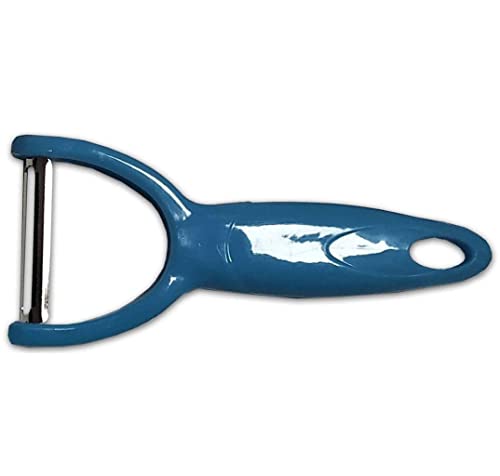 Sparschäler | Kartoffelschäler mit Edelstahl Klingen | Handschäler | Blau Sparschäler | Kartoffelschäler mit Edelstahl Klingen | Handschäler | Blau von EUROXANTY