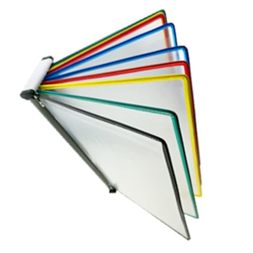Dokumenten-Organizer, 10 Sichttaschen aus Metall, Letter-Format, for Aufbewahren und Präsentieren von A4-Dokumenten im Büro/Zuhause Dokumenten-Organizer, 10 Sichttaschen aus Metall, Letter-Format, for Aufbewahren und Präsentieren von A4-Dokumenten im Büro/Zuhause von EUXHTYWP