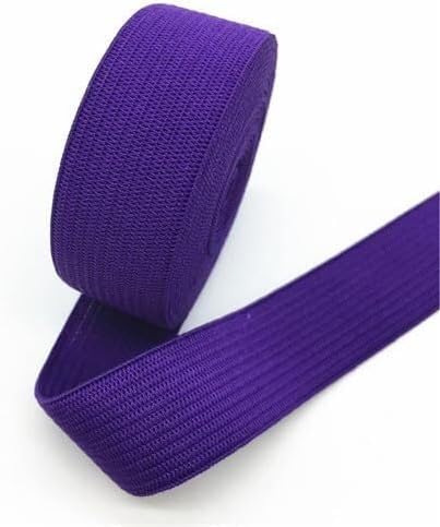 Elastisches Band DIY Bekleidung Nähen Spitzenbesatz Taillenbänder Bekleidungszubehör 1-2 Meter(Dark Purple,1 Meter) von EUXHTYWP
