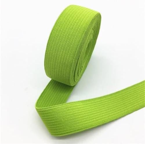 Elastisches Band DIY Bekleidung Nähen Spitzenbesatz Taillenbänder Bekleidungszubehör 1-2 Meter(Fruit Green,1 Meter) von EUXHTYWP