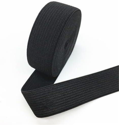 Elastisches Band DIY Bekleidung Nähen Spitzenbesatz Taillenbänder Bekleidungszubehör 1-2 Meter(Svart,1 Meter) von EUXHTYWP