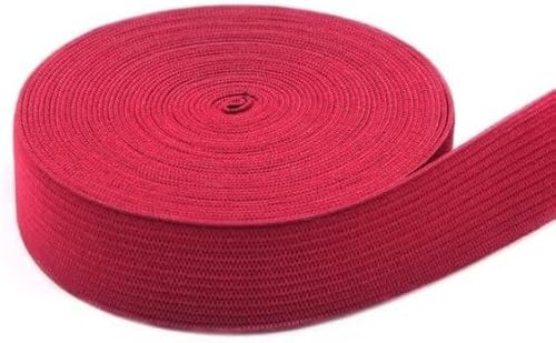 Elastisches Band Farbe Gehäkeltes Stretchseil Zubehör Polyester Flach DIY Kleidung Tasche Liefert Material(As,5MeterLOT) von EUXHTYWP