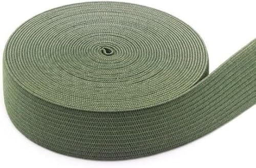 Elastisches Band Farbe Gehäkeltes Stretchseil Zubehör Polyester Flach DIY Kleidung Tasche Liefert Material(Ds,10MeterLOT) von EUXHTYWP