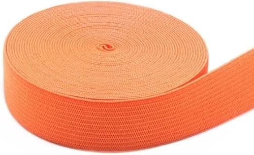 Elastisches Band Farbe Gehäkeltes Stretchseil Zubehör Polyester Flach DIY Kleidung Tasche Liefert Material(Er,5MeterLOT) von EUXHTYWP