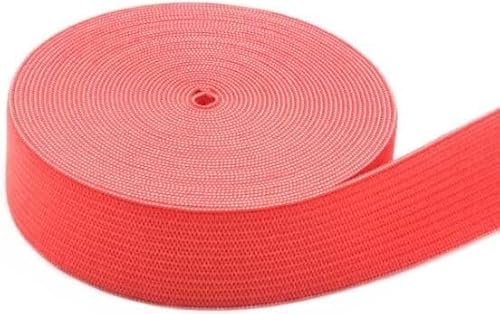 Elastisches Band Farbe Gehäkeltes Stretchseil Zubehör Polyester Flach DIY Kleidung Tasche Liefert Material(Ew,5MeterLOT) von EUXHTYWP