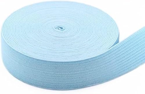 Elastisches Band Farbe Gehäkeltes Stretchseil Zubehör Polyester Flach DIY Kleidung Tasche Liefert Material(Fd,5MeterLOT) von EUXHTYWP
