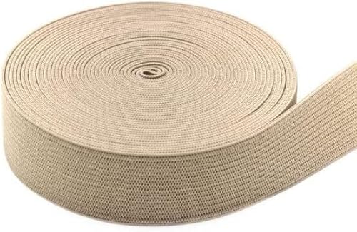 Elastisches Band Farbe Gehäkeltes Stretchseil Zubehör Polyester Flach DIY Kleidung Tasche Liefert Material(Gh,10MeterLOT) von EUXHTYWP
