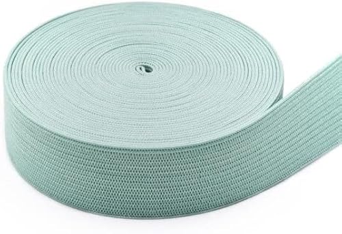 Elastisches Band Farbe Gehäkeltes Stretchseil Zubehör Polyester Flach DIY Kleidung Tasche Liefert Material(Hg,2MeterLOT) von EUXHTYWP
