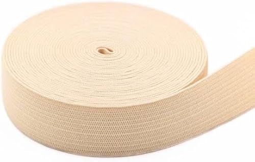 Elastisches Band Farbe Gehäkeltes Stretchseil Zubehör Polyester Flach DIY Kleidung Tasche Liefert Material(Hk,10MeterLOT) von EUXHTYWP