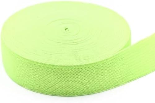 Elastisches Band Farbe Gehäkeltes Stretchseil Zubehör Polyester Flach DIY Kleidung Tasche Liefert Material(Kh,5MeterLOT) von EUXHTYWP