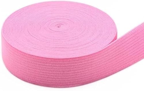 Elastisches Band Farbe Gehäkeltes Stretchseil Zubehör Polyester Flach DIY Kleidung Tasche Liefert Material(Pu,10MeterLOT) von EUXHTYWP
