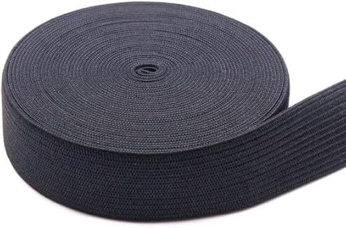 Elastisches Band Farbe Gehäkeltes Stretchseil Zubehör Polyester Flach DIY Kleidung Tasche Liefert Material(Qw,10MeterLOT) von EUXHTYWP