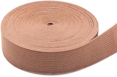 Elastisches Band Farbe Gehäkeltes Stretchseil Zubehör Polyester Flach DIY Kleidung Tasche Liefert Material(Sa,5MeterLOT) von EUXHTYWP