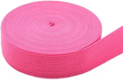 Elastisches Band Farbe Gehäkeltes Stretchseil Zubehör Polyester Flach DIY Kleidung Tasche Liefert Material(Tr,5MeterLOT) von EUXHTYWP