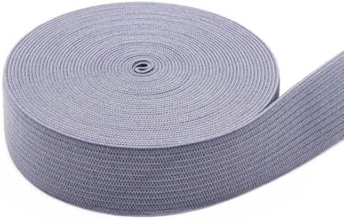 Elastisches Band Farbe Gehäkeltes Stretchseil Zubehör Polyester Flach DIY Kleidung Tasche Liefert Material(Up,5MeterLOT) von EUXHTYWP