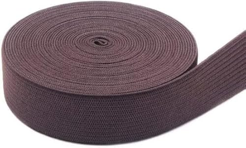 Elastisches Band Farbe Gehäkeltes Stretchseil Zubehör Polyester Flach DIY Kleidung Tasche Liefert Material(Uy,10MeterLOT) von EUXHTYWP