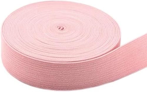Elastisches Band Farbe Gehäkeltes Stretchseil Zubehör Polyester Flach DIY Kleidung Tasche Liefert Material(We,10MeterLOT) von EUXHTYWP