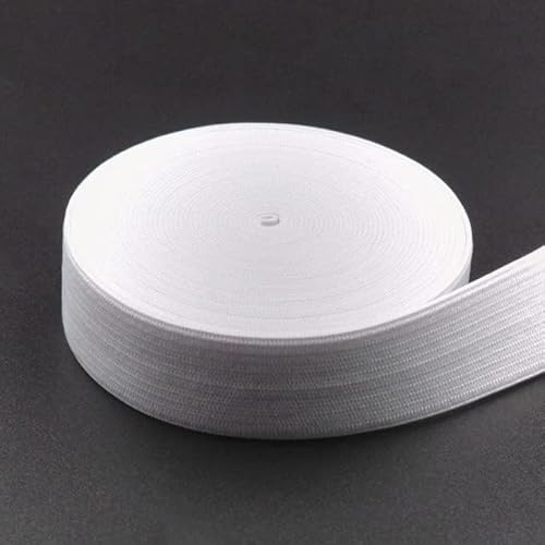 Elastisches Band Farbe Gehäkeltes Stretchseil Zubehör Polyester Flach DIY Kleidung Tasche Liefert Material(Wq,5MeterLOT) von EUXHTYWP