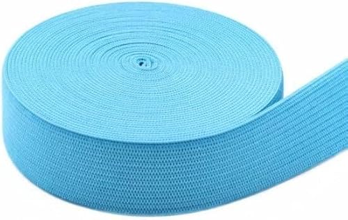 Elastisches Band Farbe Gehäkeltes Stretchseil Zubehör Polyester Flach DIY Kleidung Tasche Liefert Material(Yu,5MeterLOT) von EUXHTYWP