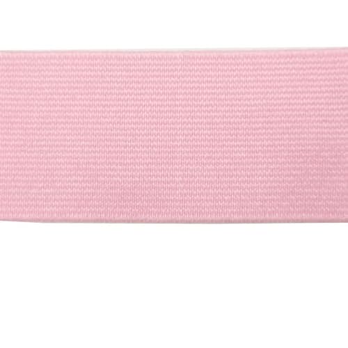 Gummiband, umklappbar, elastisches Band for Unterwäsche, Hosen, BHs, Gummikleidung, verstellbar, weicher Bund, elastisch, rot, 50 mm(Light Pink,50mm) von EUXHTYWP