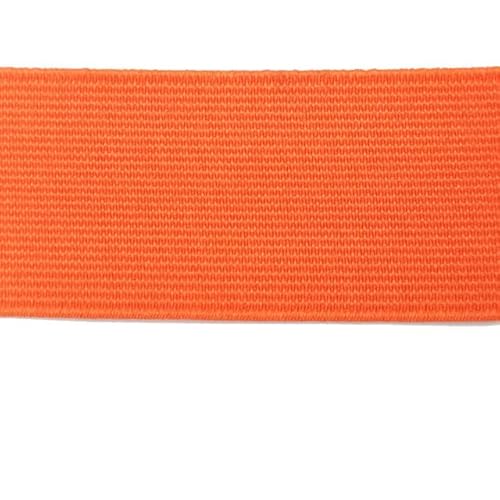 Gummiband, umklappbar, elastisches Band for Unterwäsche, Hosen, BHs, Gummikleidung, verstellbar, weicher Bund, elastisch, rot, 50 mm(Oranje,40mm) von EUXHTYWP