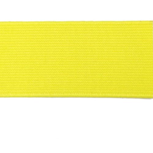 Gummiband, umklappbar, elastisches Band for Unterwäsche, Hosen, BHs, Gummikleidung, verstellbar, weicher Bund, elastisch, rot, 50 mm(Yellow 2,40mm) von EUXHTYWP
