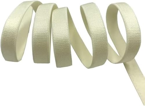 Weiche Hautunterwäsche, elastische Bänder, schmücken Baby-Stoffrock, DIY, handgefertigt, Haar-BH, Schultergurte, Nähzubehör, Gold(20 Ivory) von EUXHTYWP