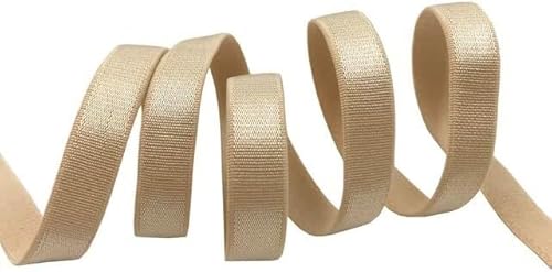 Weiche Hautunterwäsche, elastische Bänder, schmücken Baby-Stoffrock, DIY, handgefertigt, Haar-BH, Schultergurte, Nähzubehör, Gold(3 Nude) von EUXHTYWP