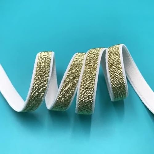 Weiche Hautunterwäsche, elastische Bänder, schmücken Baby-Stoffrock, DIY, handgefertigt, Haar-BH, Schultergurte, Nähzubehör, Gold(Gold) von EUXHTYWP