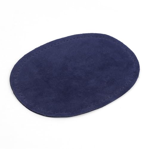 1 Paar Aufnäher aus PU-Leder, Reparaturflicken in ovaler Form, Ellenbogen-, Knie-, Bekleidungszubehör für Pullover, Jeans von EUYueli