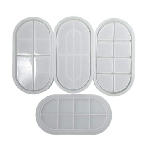 3-lagige Silikon-Schmuckschatulle, Epoxidharz, Lippenstift, Aufbewahrungsbehälter, Form, geeignet für Bastelarbeiten 3-lagige Silikon-Schmuckschatulle, Epoxidharz, Lippenstift, Aufbewahrungsbehälter, Form, geeignet für Bastelarbeiten von EUYueli