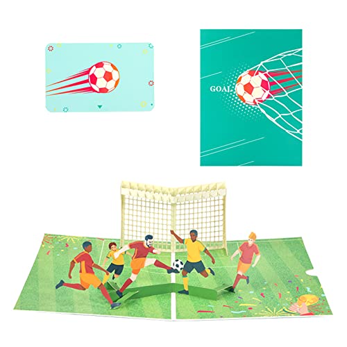 3D For Football Grußkarte Handschrift Segen Dankeskarte Ornament zum Ausdruck Liebe Dankbarkeit Überraschung von EUYueli