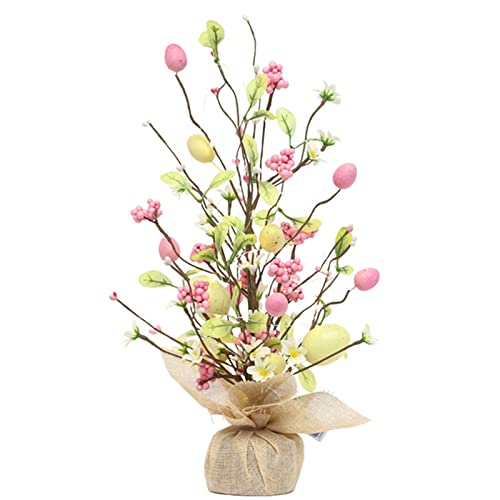 45 cm Osterdekoration, LED-Baum, Tischdekoration, Zuhause, Frühling, Partyzubehör, beleuchtete Ostereier, Ornamente für Kinder 45 cm Osterdekoration, LED-Baum, Tischdekoration, Zuhause, Frühling, Partyzubehör, beleuchtete Ostereier, Ornamente für Kinder von EUYueli